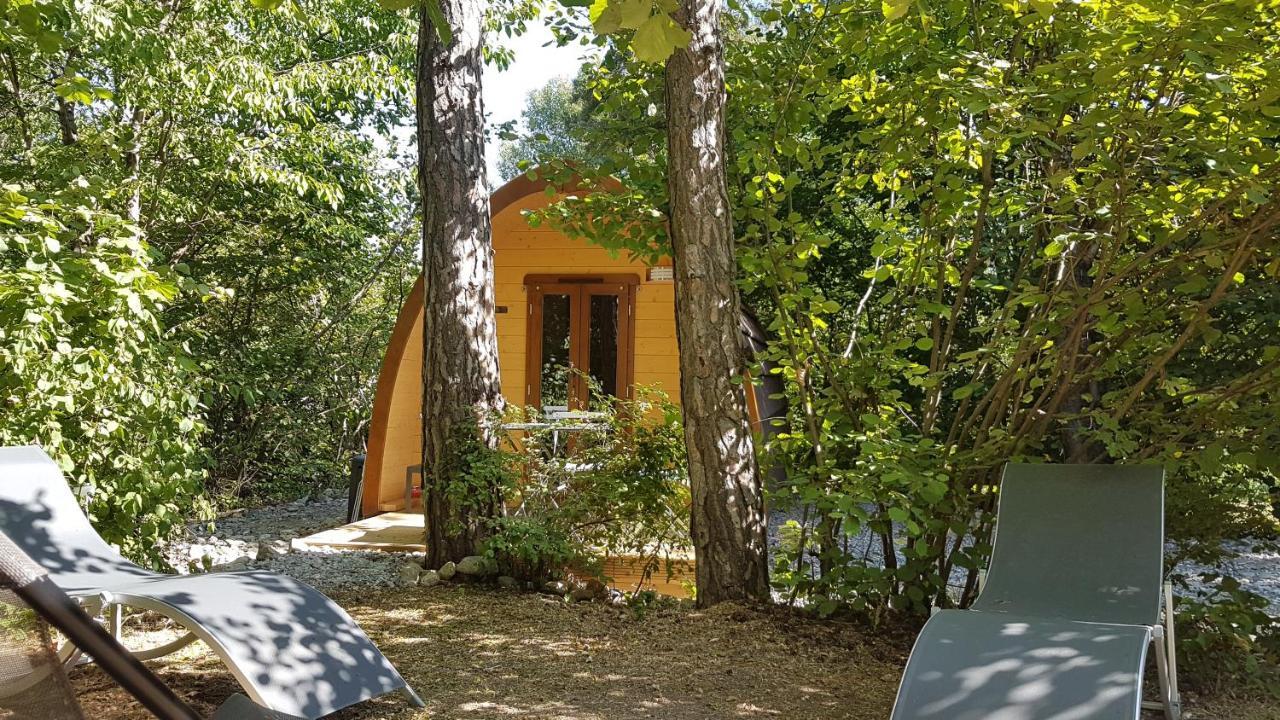 Camping-Hotel De Plein Air Les 2 Bois Baratier Eksteriør billede